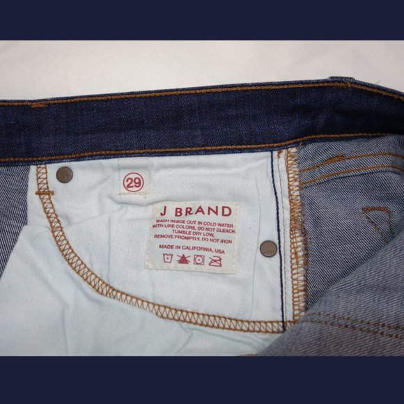 J.Brand Gigi mid-rise cropped flared jeans - sz 29 - Picture 2 of 5